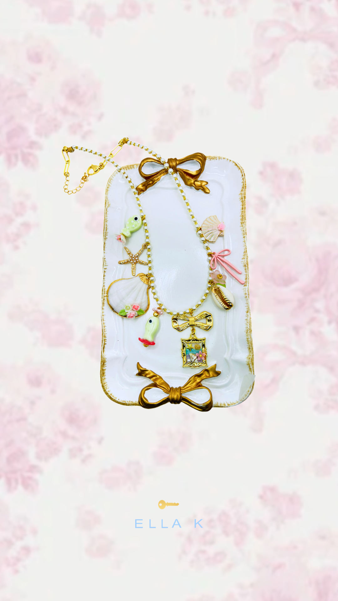 Cottage Coast Charm Necklace