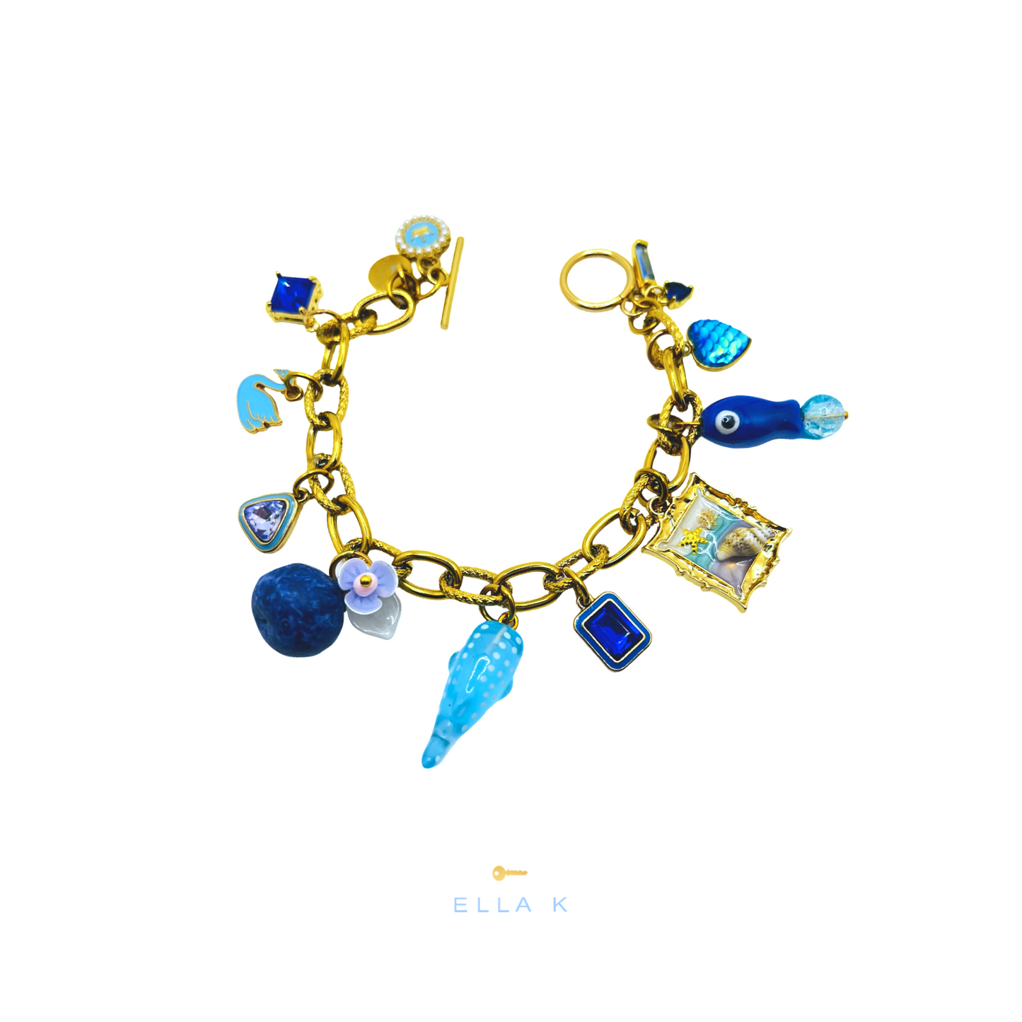 Blueberry Bay Charm Bracelet