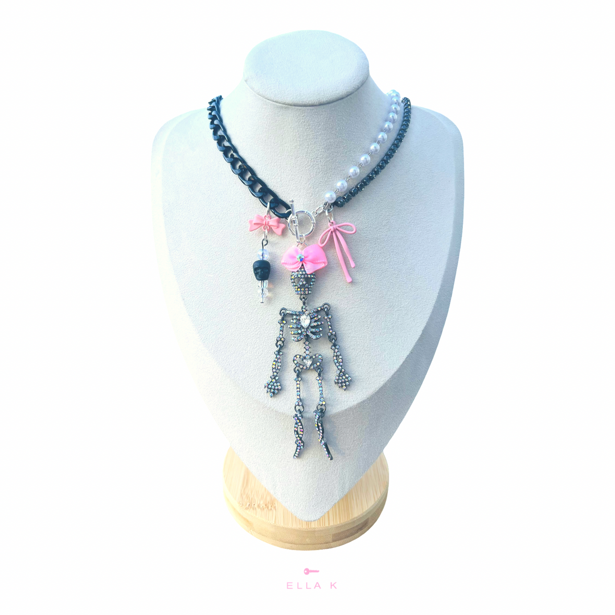 Fancy Bones Bijou Necklace