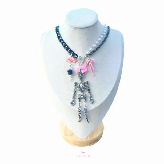 Fancy Bones Bijou Necklace