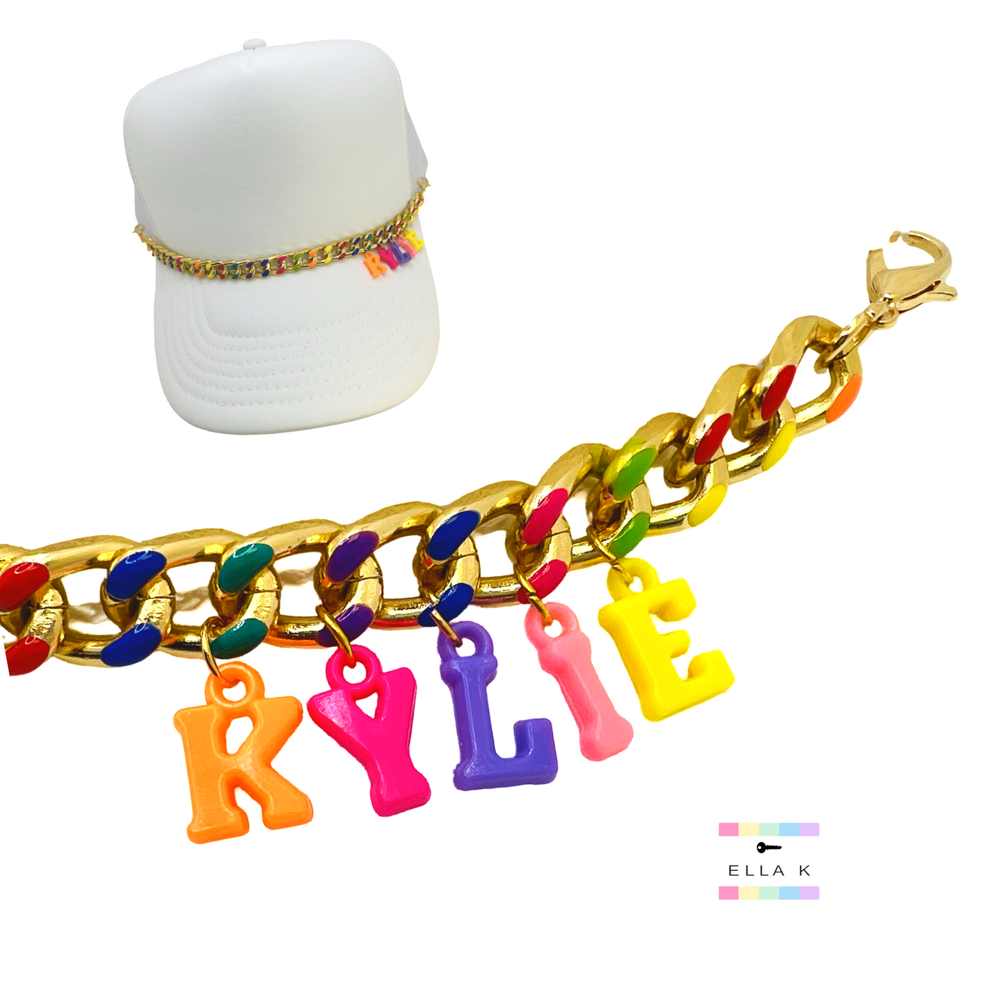 Design Your Own Trucker Hat Charm Chain