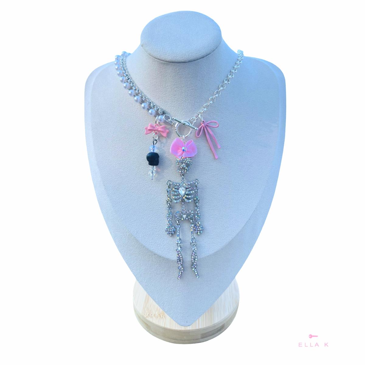 Fancy Bones Bijou Necklace