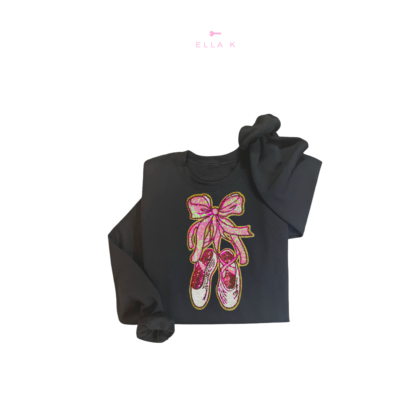 Coquette Ballerina Twirl Sweatshirt