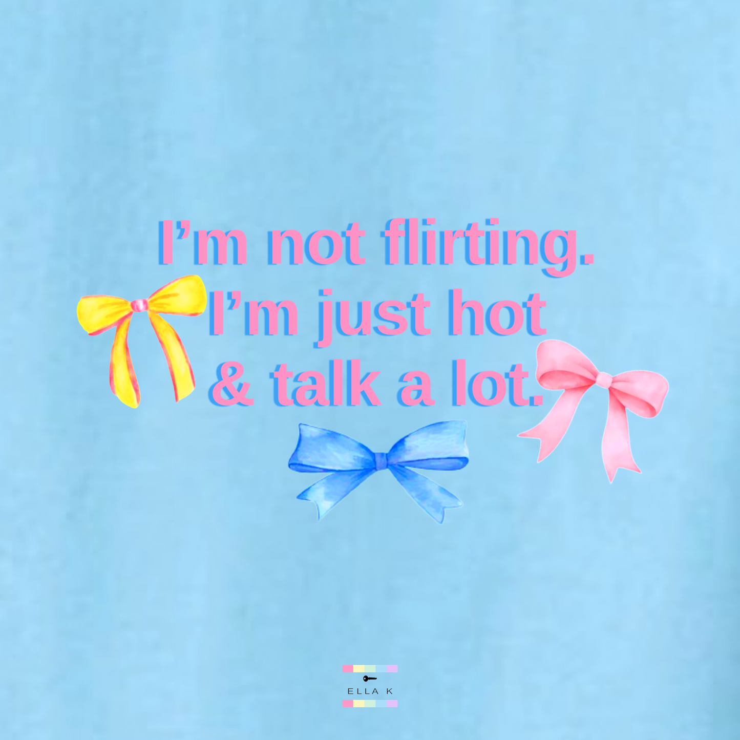 “I’m Not Flirting” Tee