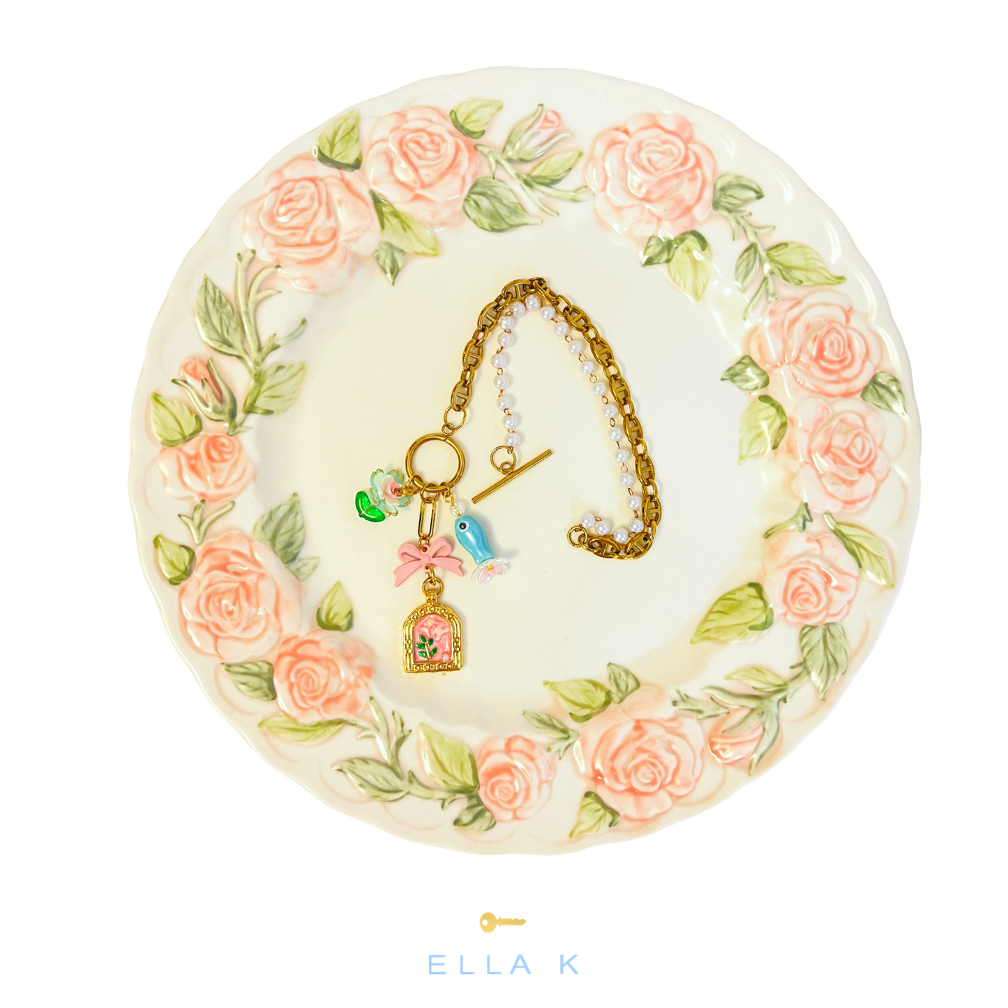 Harbor Pearl Charm Necklace