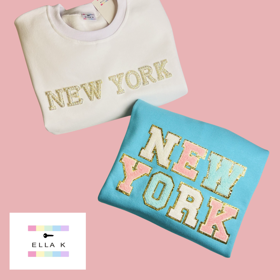 New York Sweatshirt - White