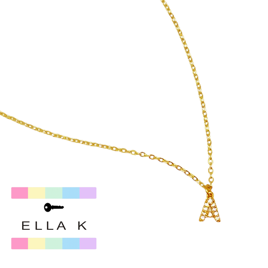 Ella Mini Initial Necklace