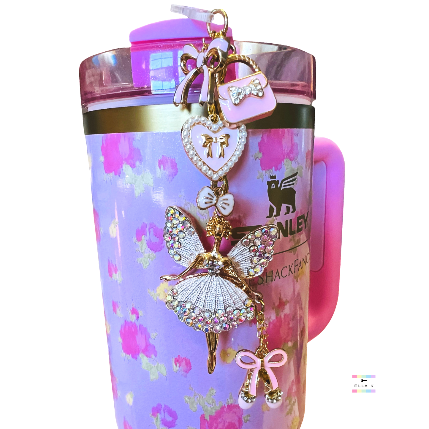 Design Your Own Fancy Coquette Cup Charm