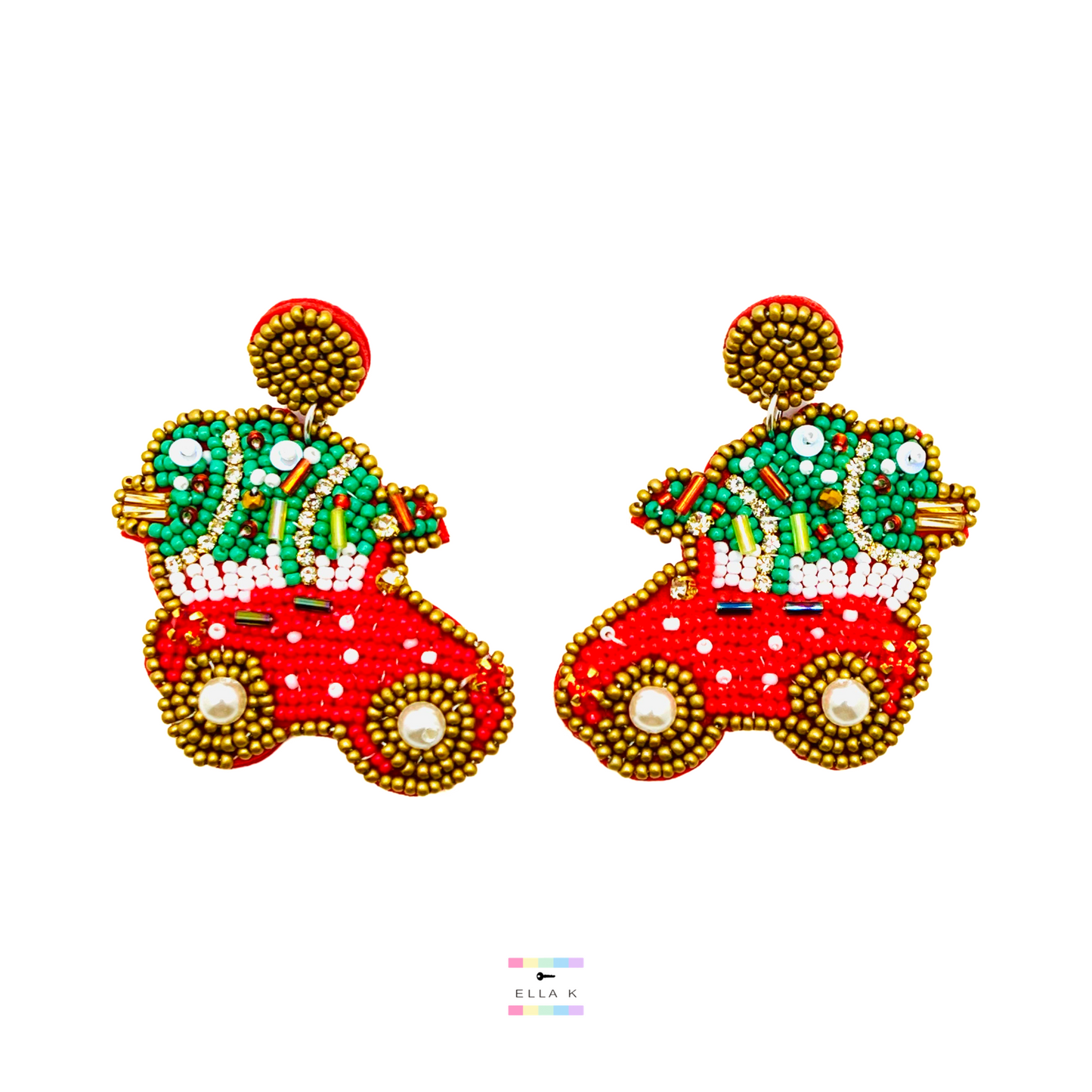 Christmas Vacation Car Earrings