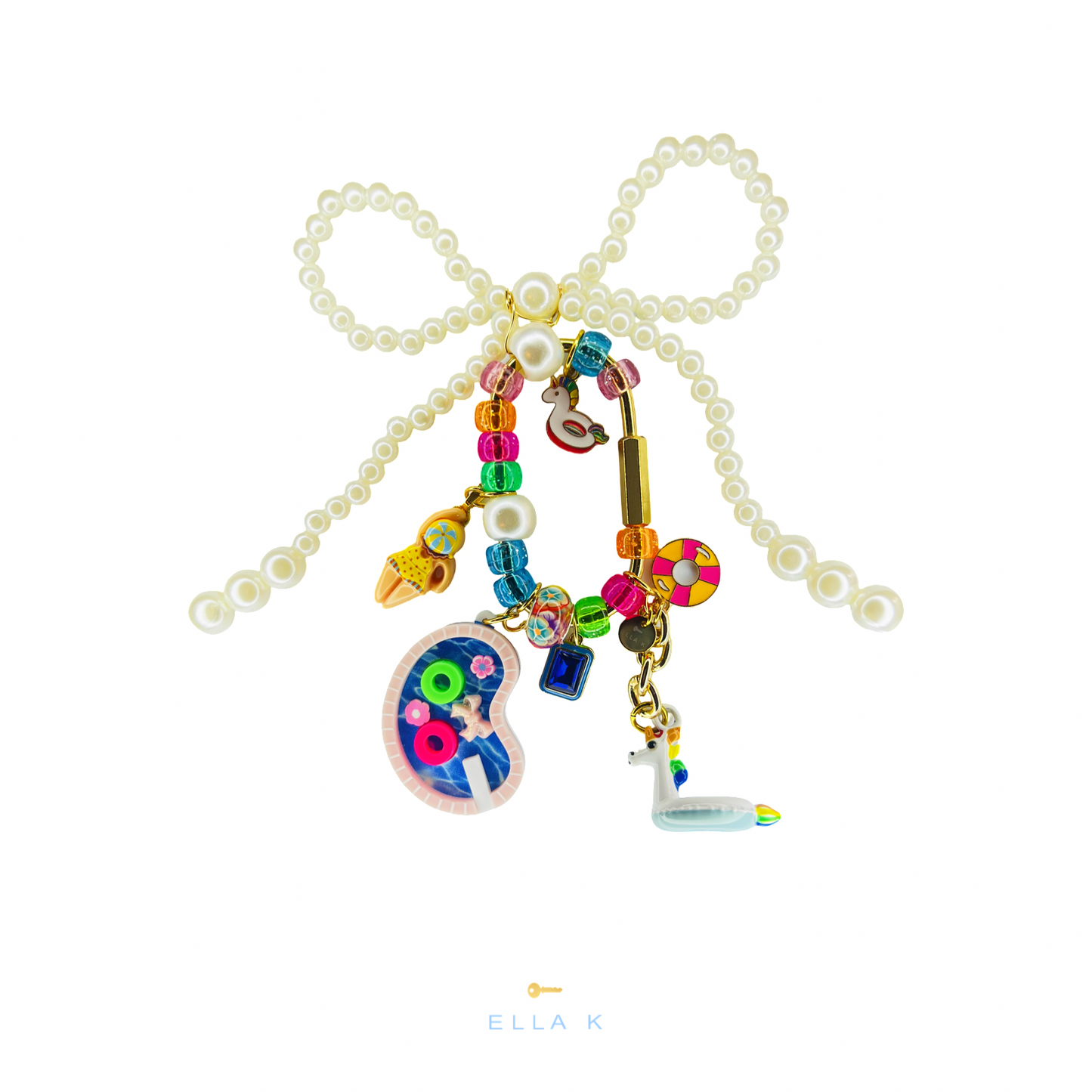 Cabana Swim Club Bag Charm - Club Cabana