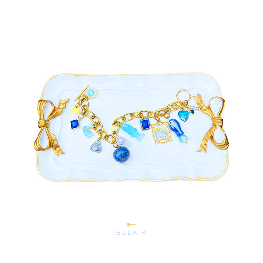 Blueberry Bay Charm Bracelet