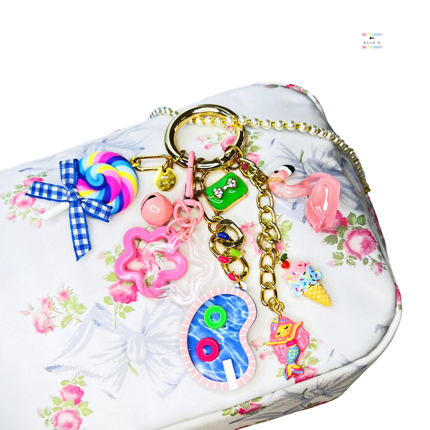 Poolside Paradise Bag Charm