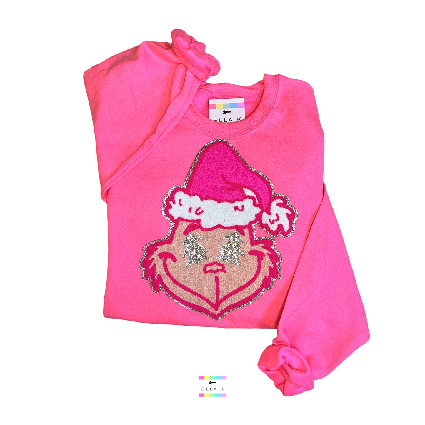 The Grinch Custom Color Christmas Sweatshirt