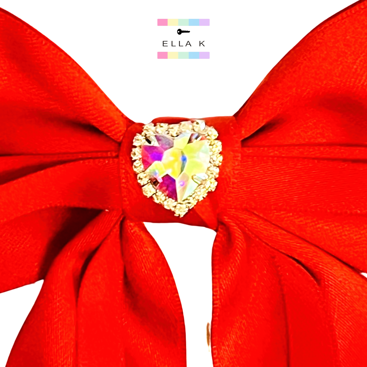 Custom Initial Rouge Natalie Hair Bow