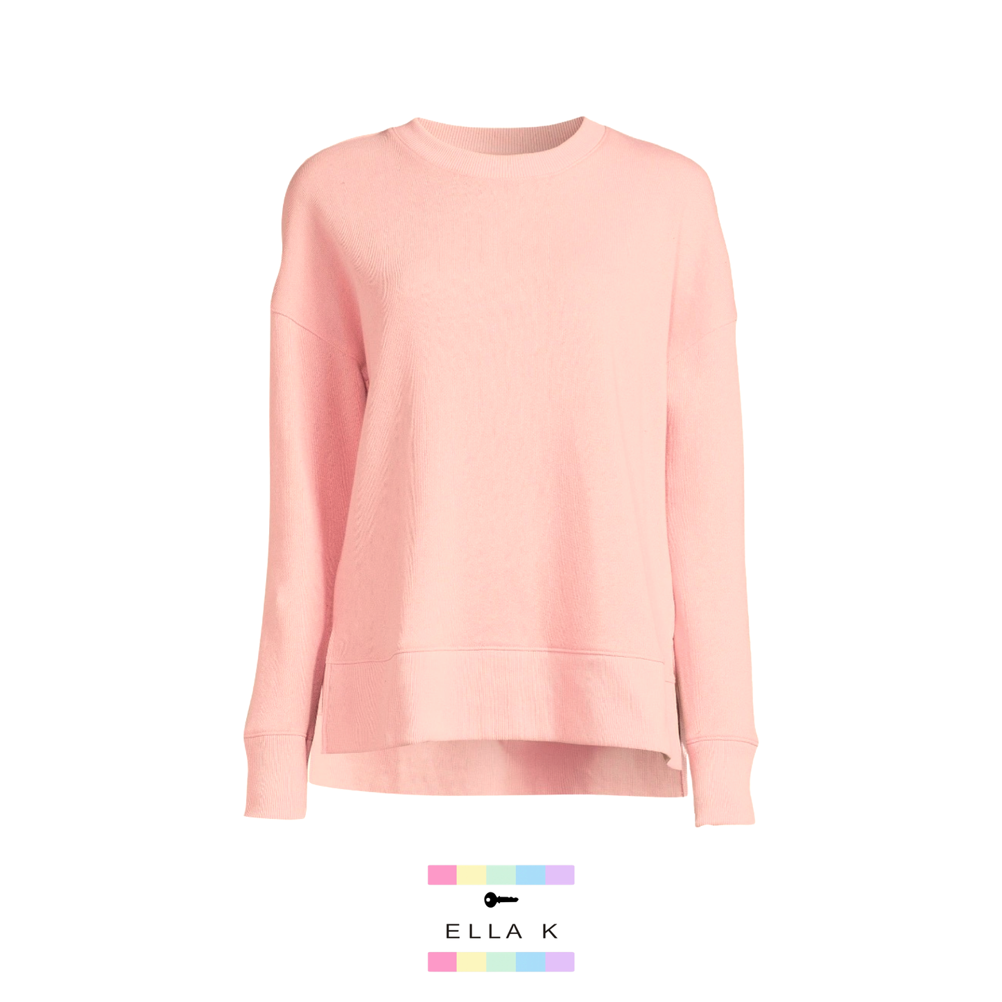 Preppy Pink Golf Cart Pullover - Peach Rose