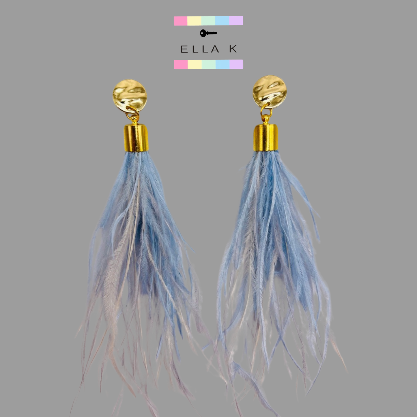 Sky Feather Earrings