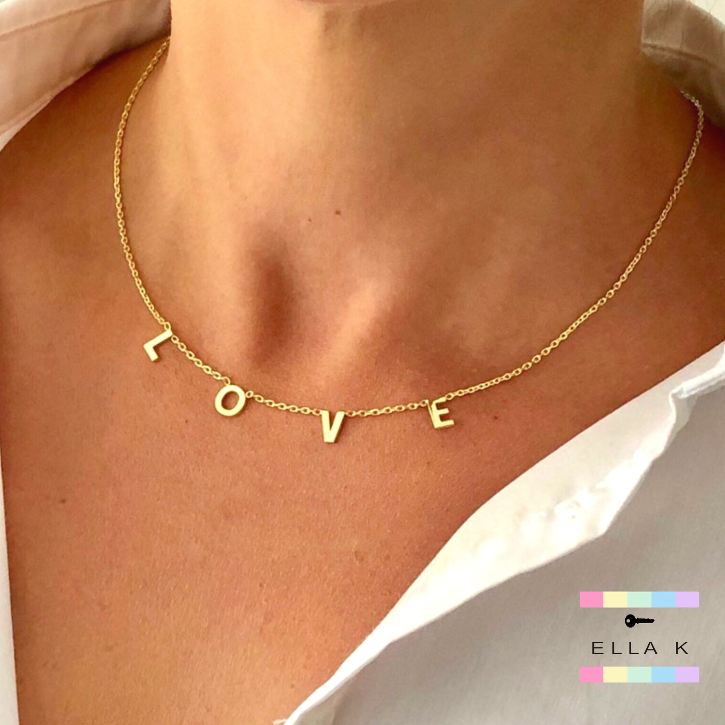 The Original Pave “LOVE” Necklace