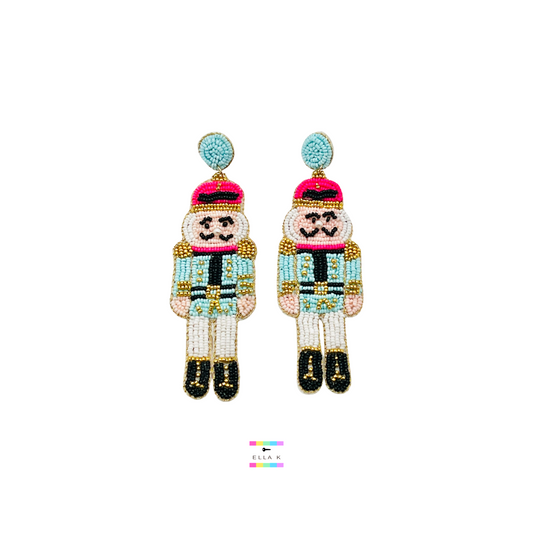 The Nutcracker Christmas Earrings