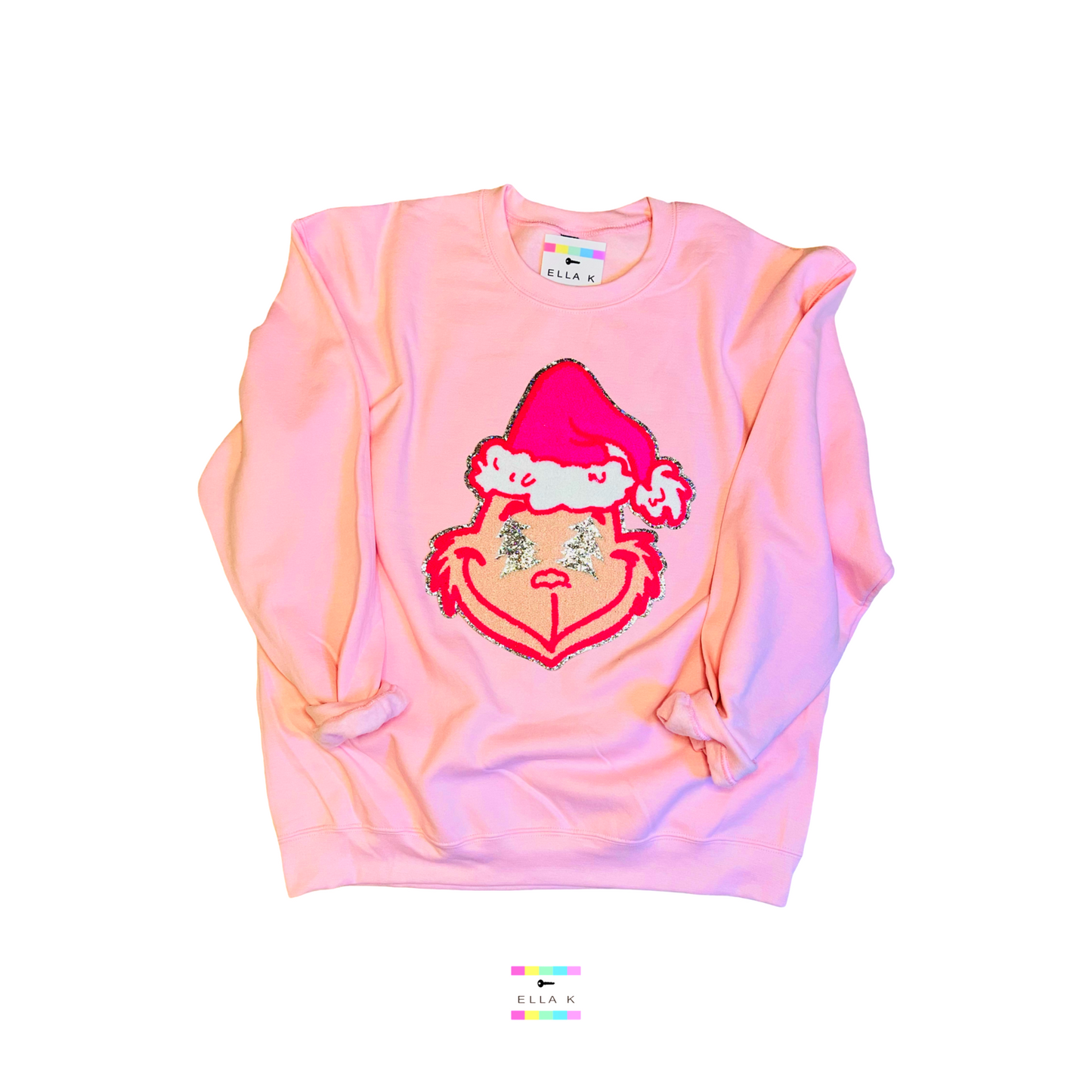 The Grinch Custom Color Christmas Sweatshirt