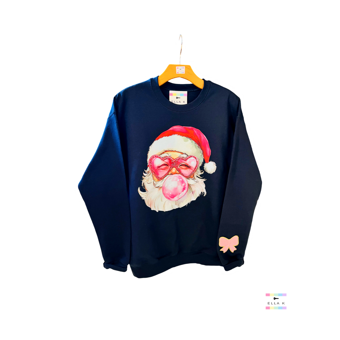 Bubble Gum Santa Sweatshirt