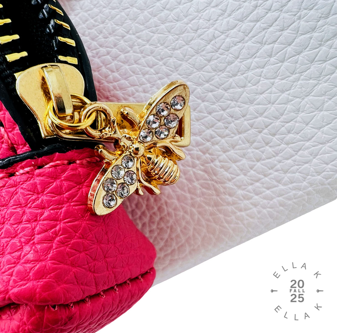 Candy Pink Mini Tote Bag Charm