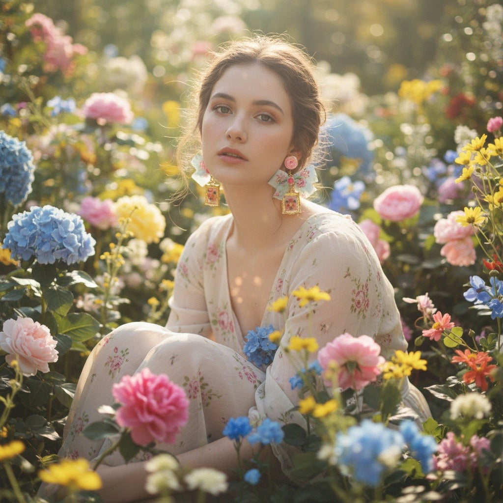 Gilded Garden Gallery Earrings