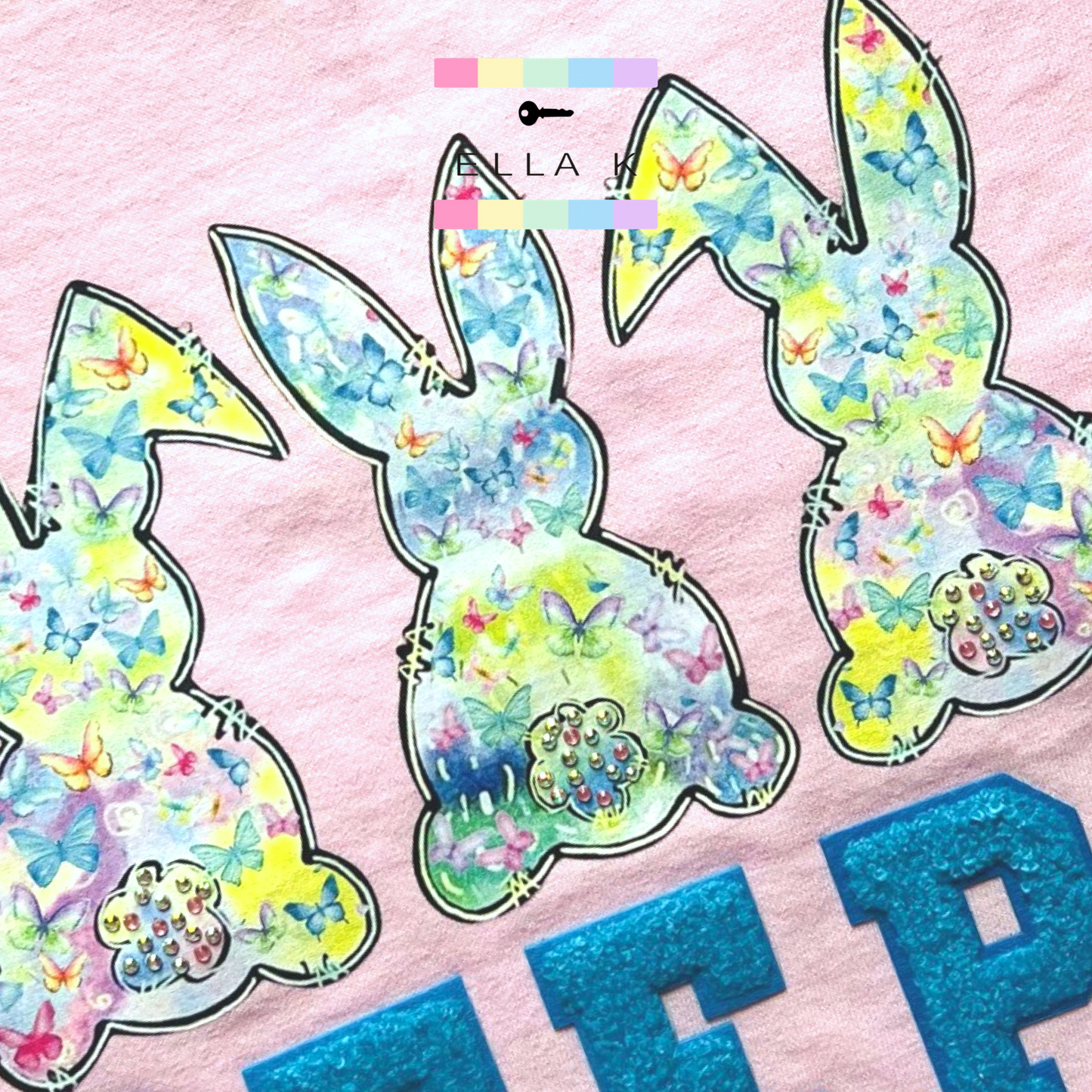 Butterfly Bunny Peeps Easter Tee