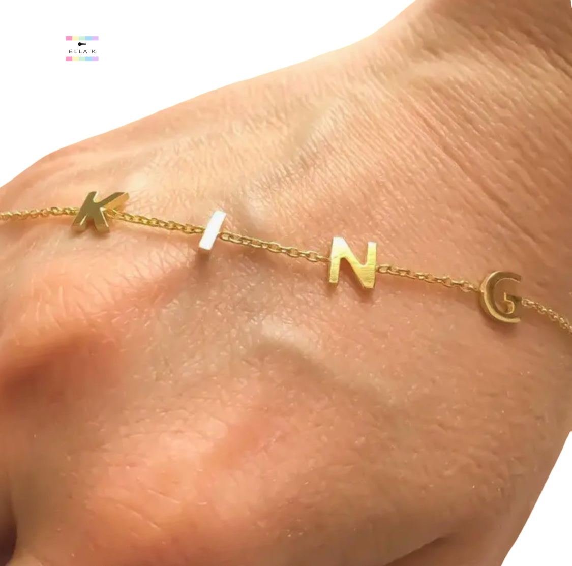 The Original Letter Name Bracelet