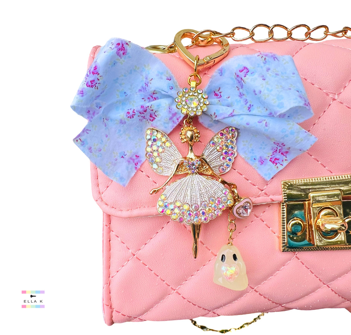 Fairy & Her Sweetheart Ghost Bag Charm