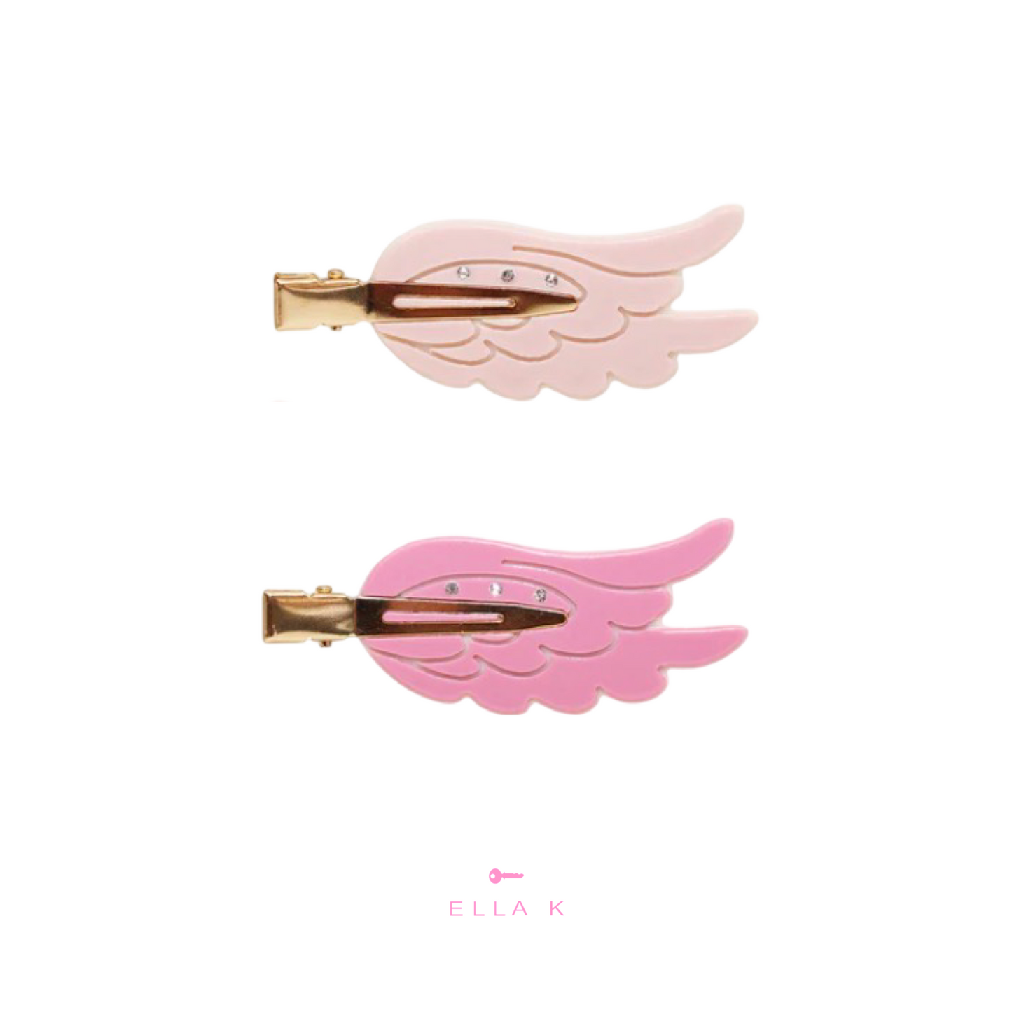 The Seraphine Wing Hair Clip Set