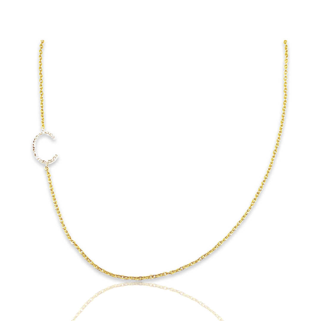 The Original Pave Initial Necklace