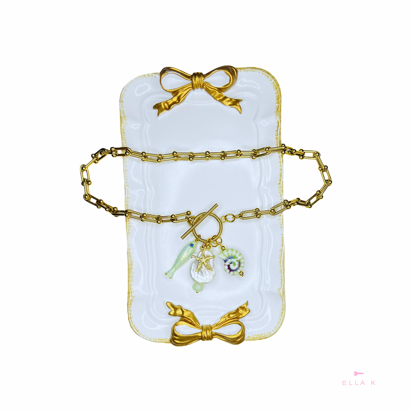 Kiwi Cove Charm Necklace