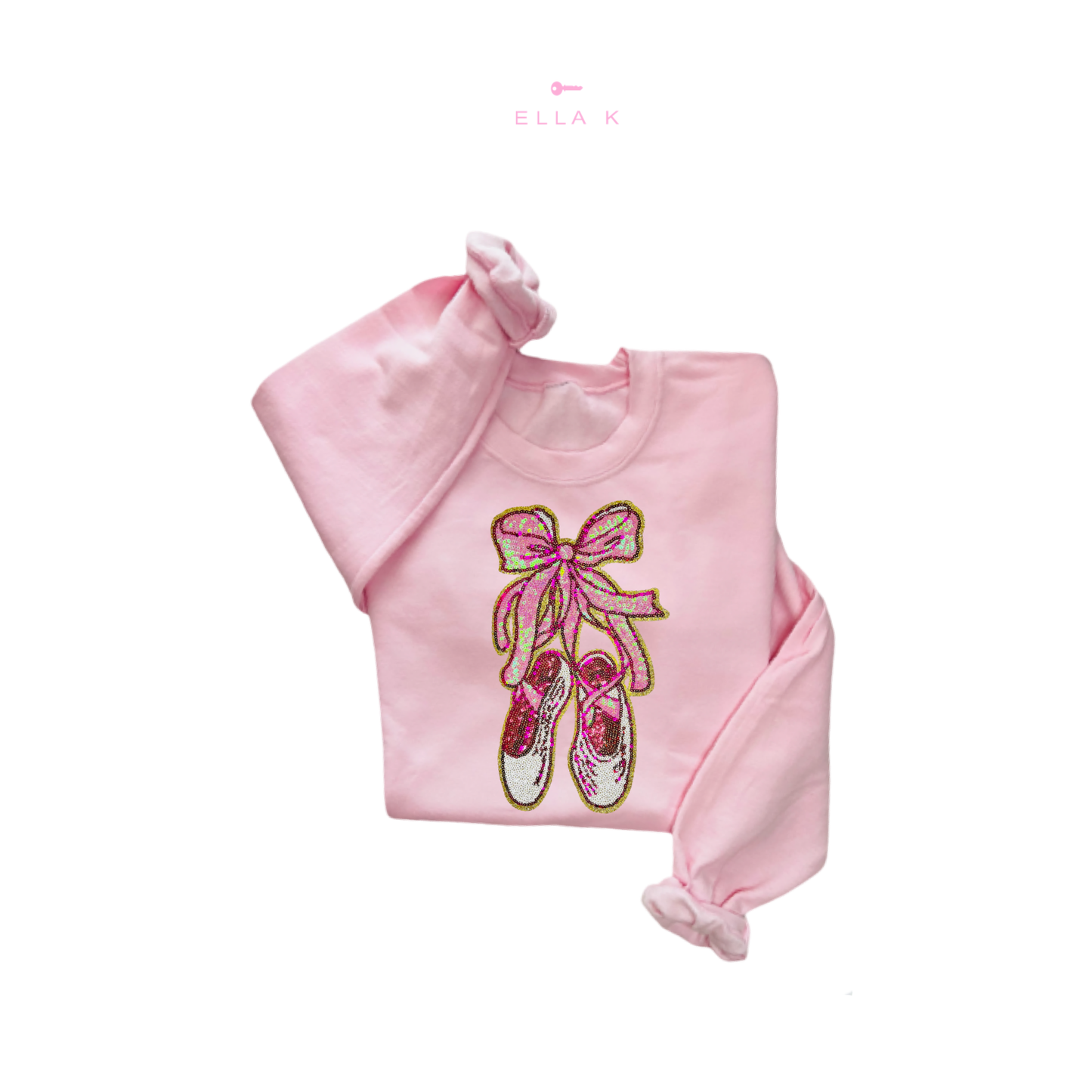 Coquette Ballerina Twirl Sweatshirt