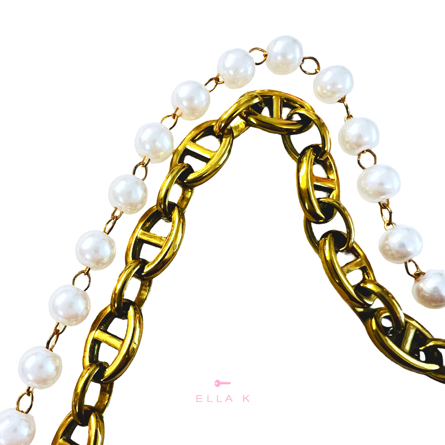Harbor Pearl Charm Necklace