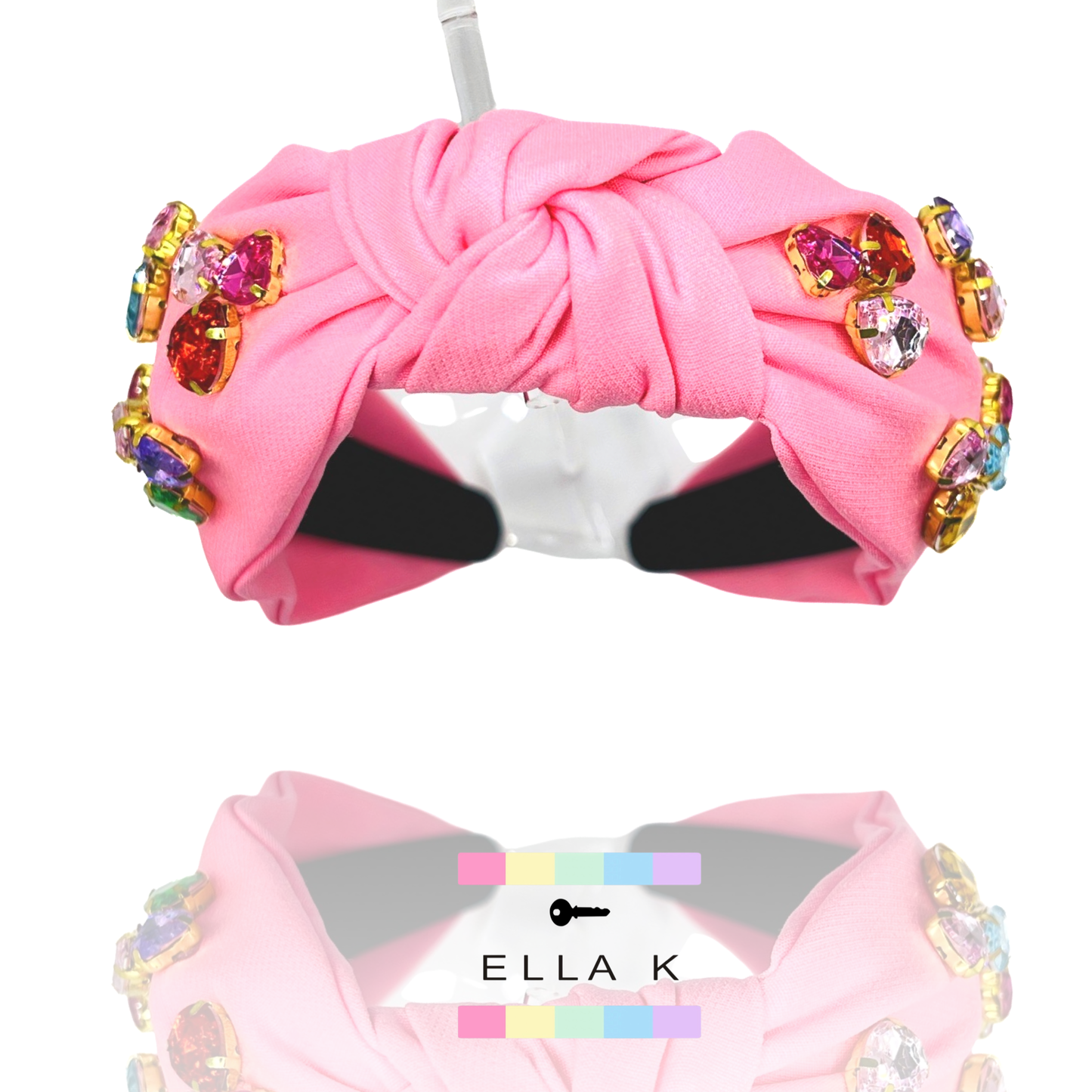 Teardrop Headband - Bubblegum Pink