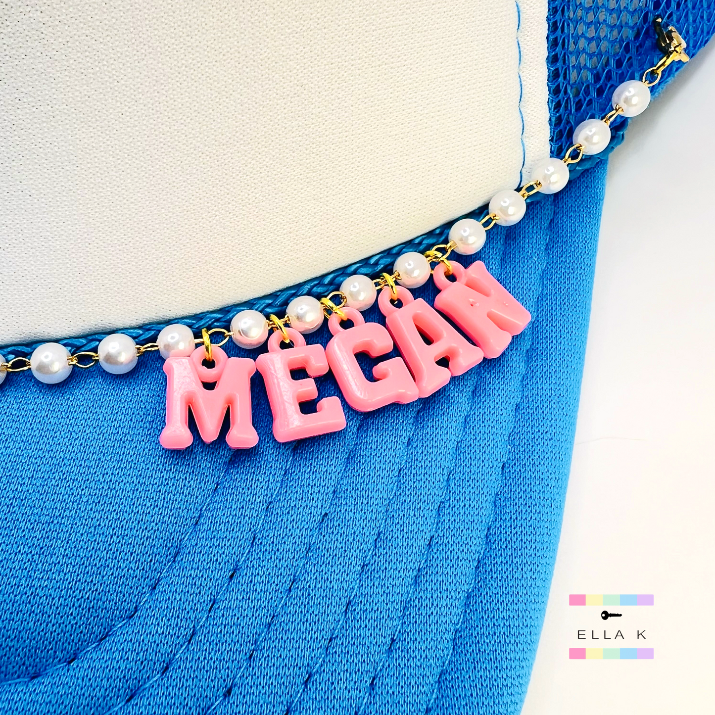 Design Your Own Trucker Hat Charm Chain