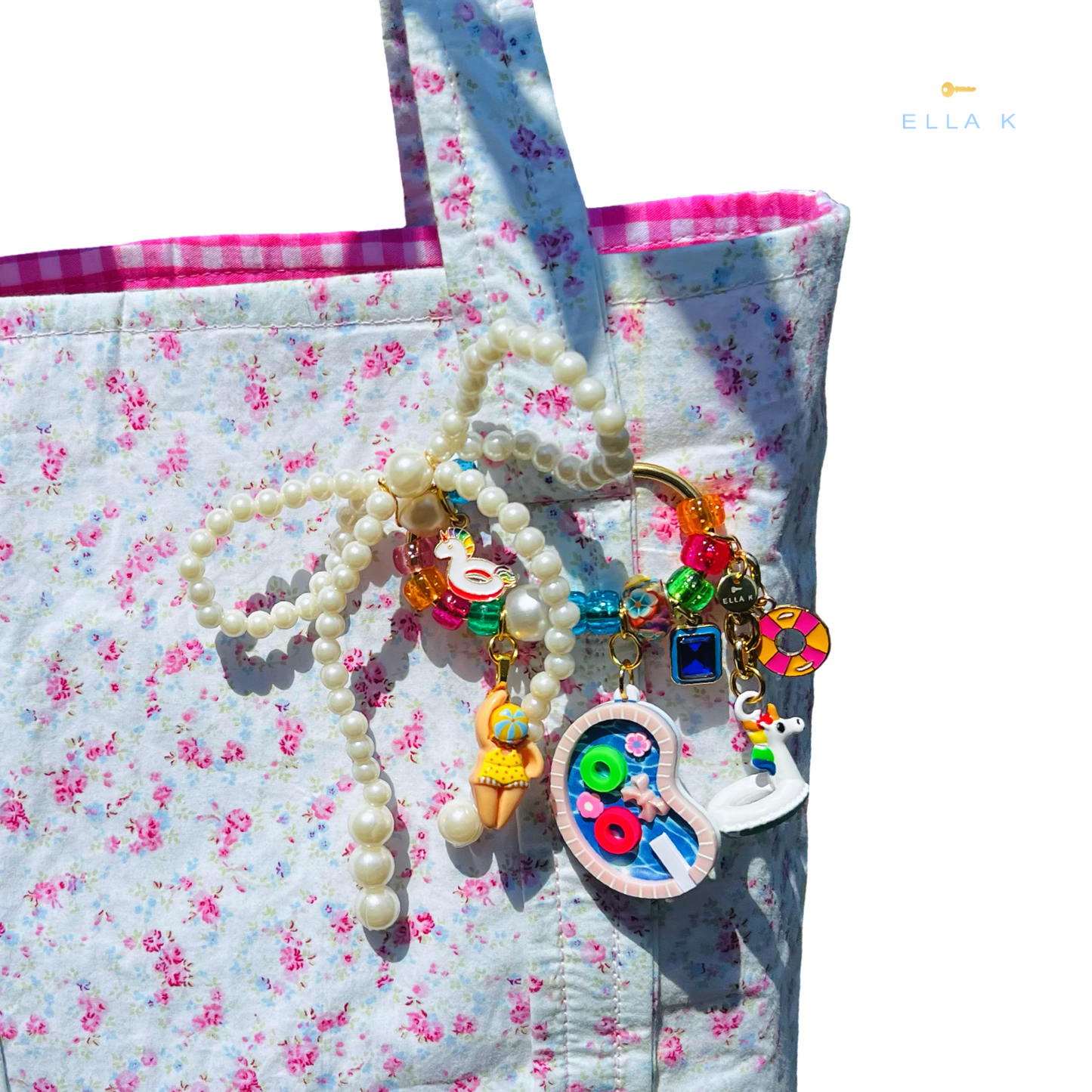 Cabana Swim Club Bag Charm - Club Cabana