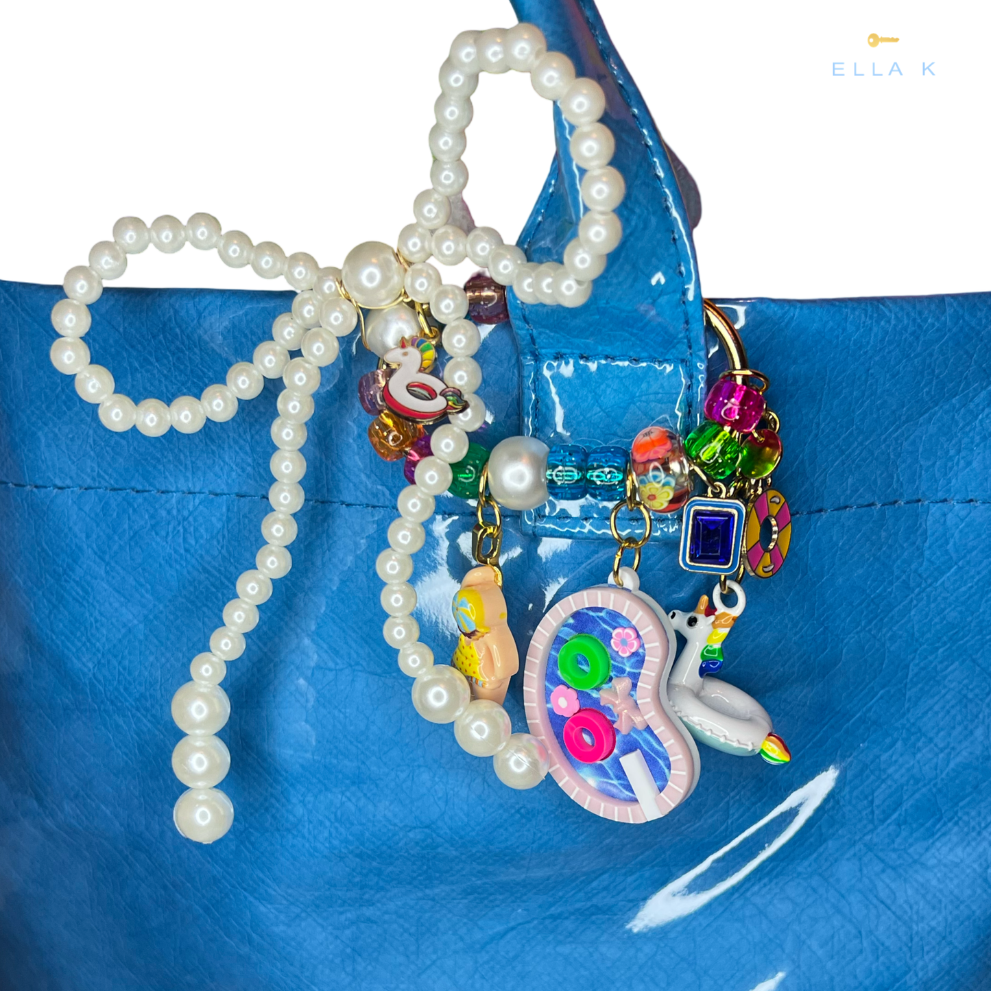 Cabana Swim Club Bag Charm - Club Cabana