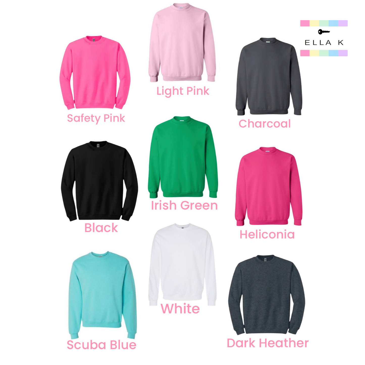 The Grinch Custom Color Christmas Sweatshirt