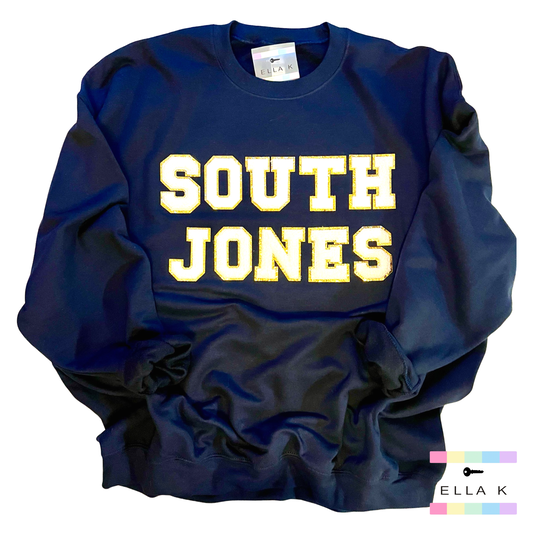 South Jones Varsity Sweatshirt - Navy