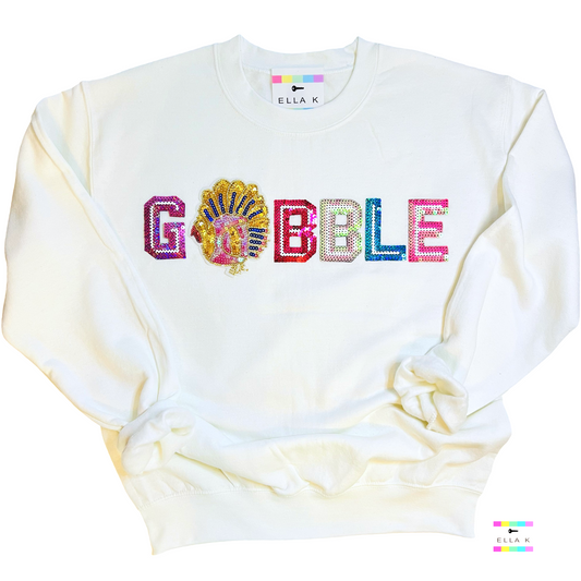 Gobble Thanksgiving Sweatshirt