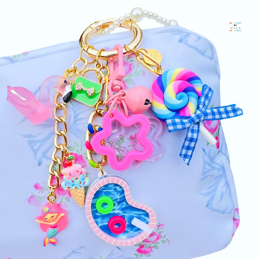 Poolside Paradise Bag Charm