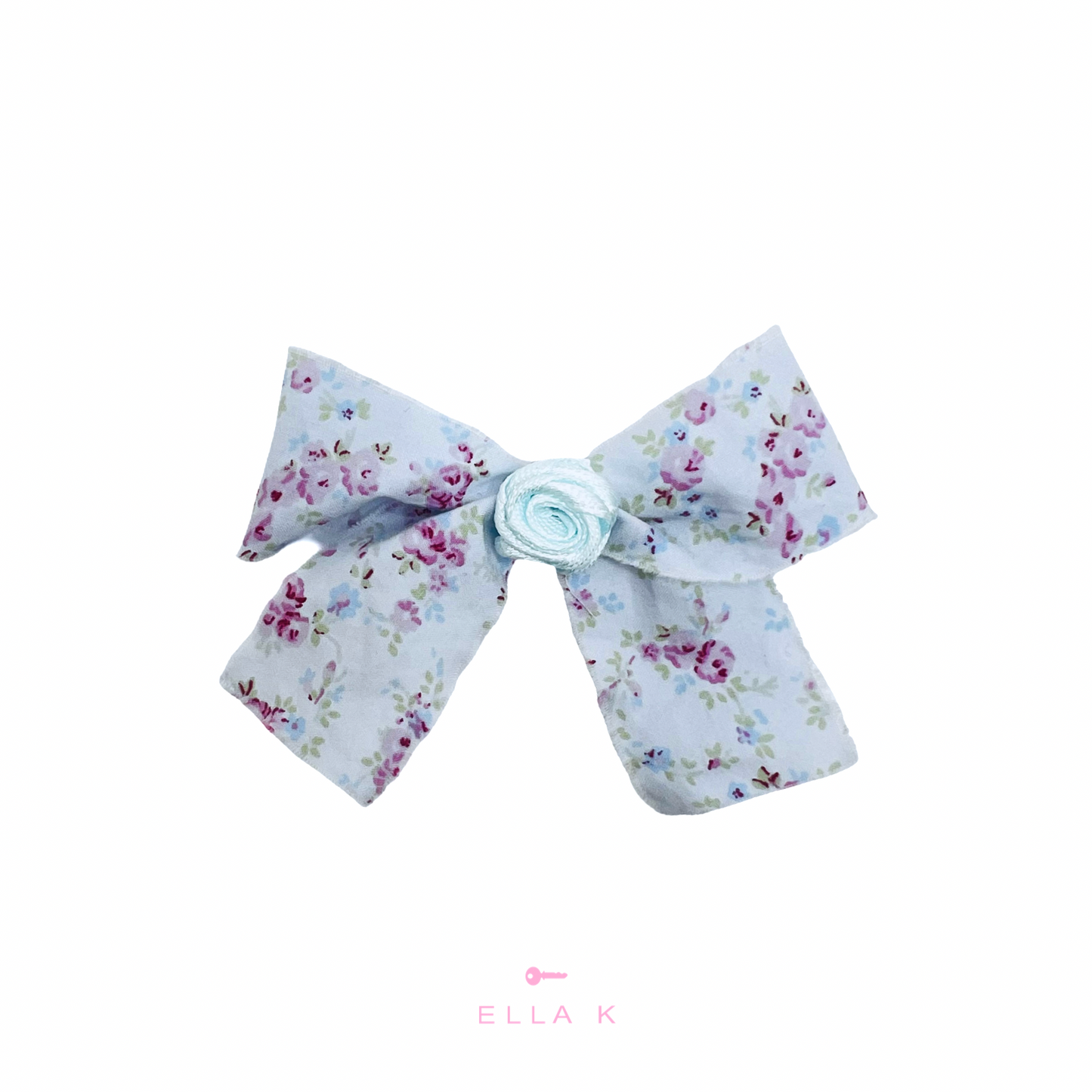 Blue Summer Floral Fancies / Clog Style Shoe Charms
