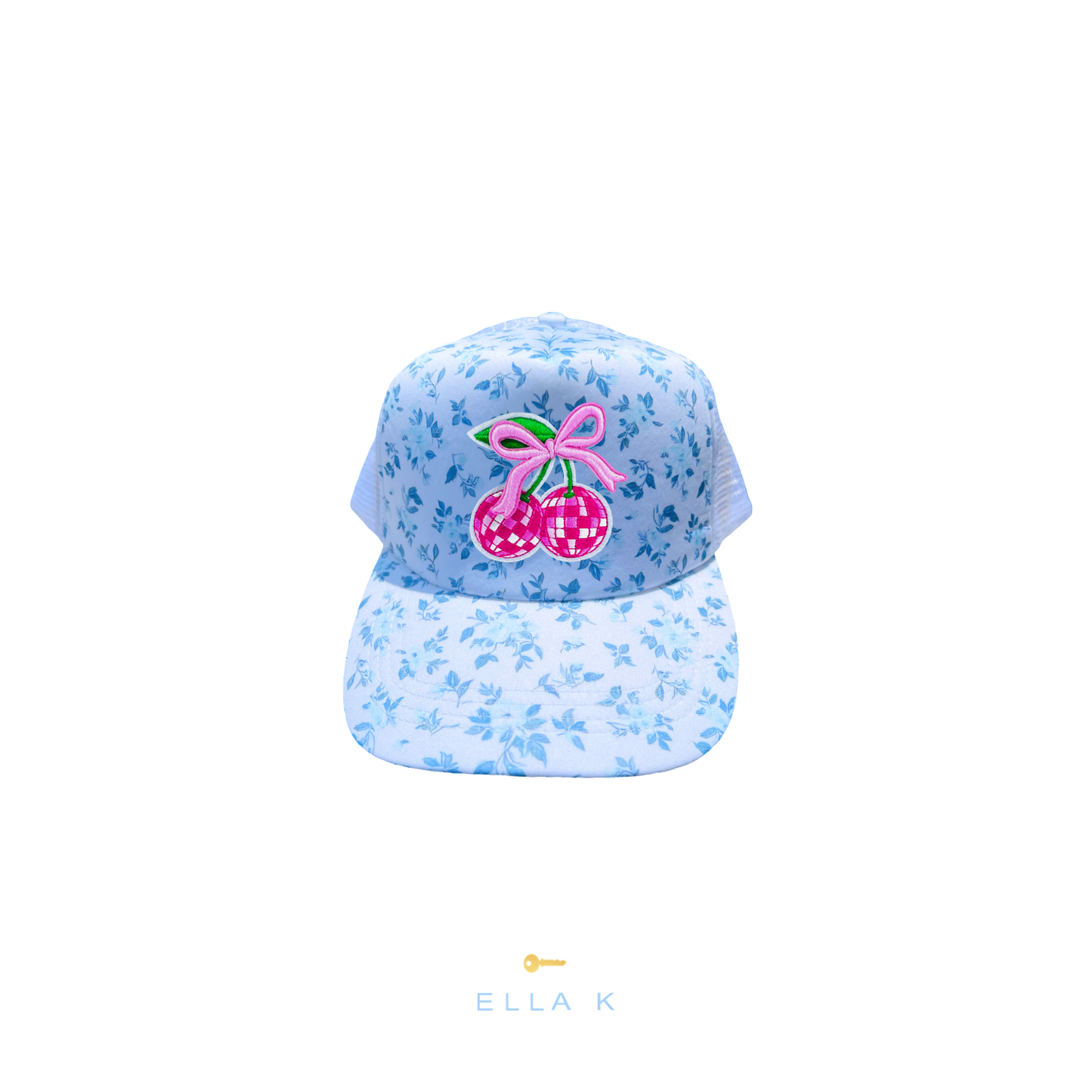Wildflower Cottage Rose Trucker Hat