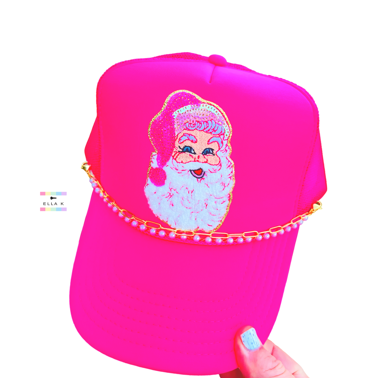 Santa Christmas Trucker Hat