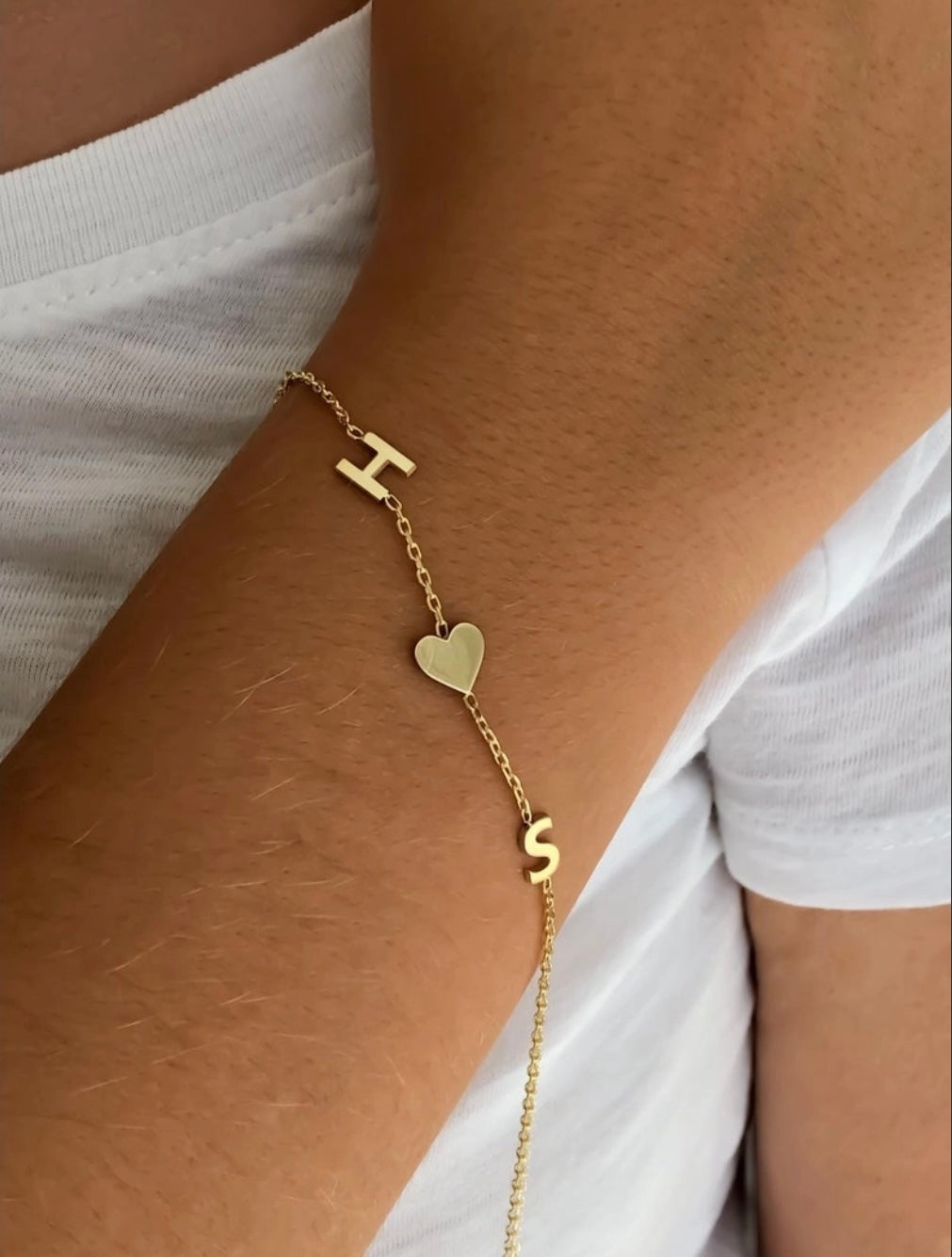 The Original Double Letter Love Bracelet