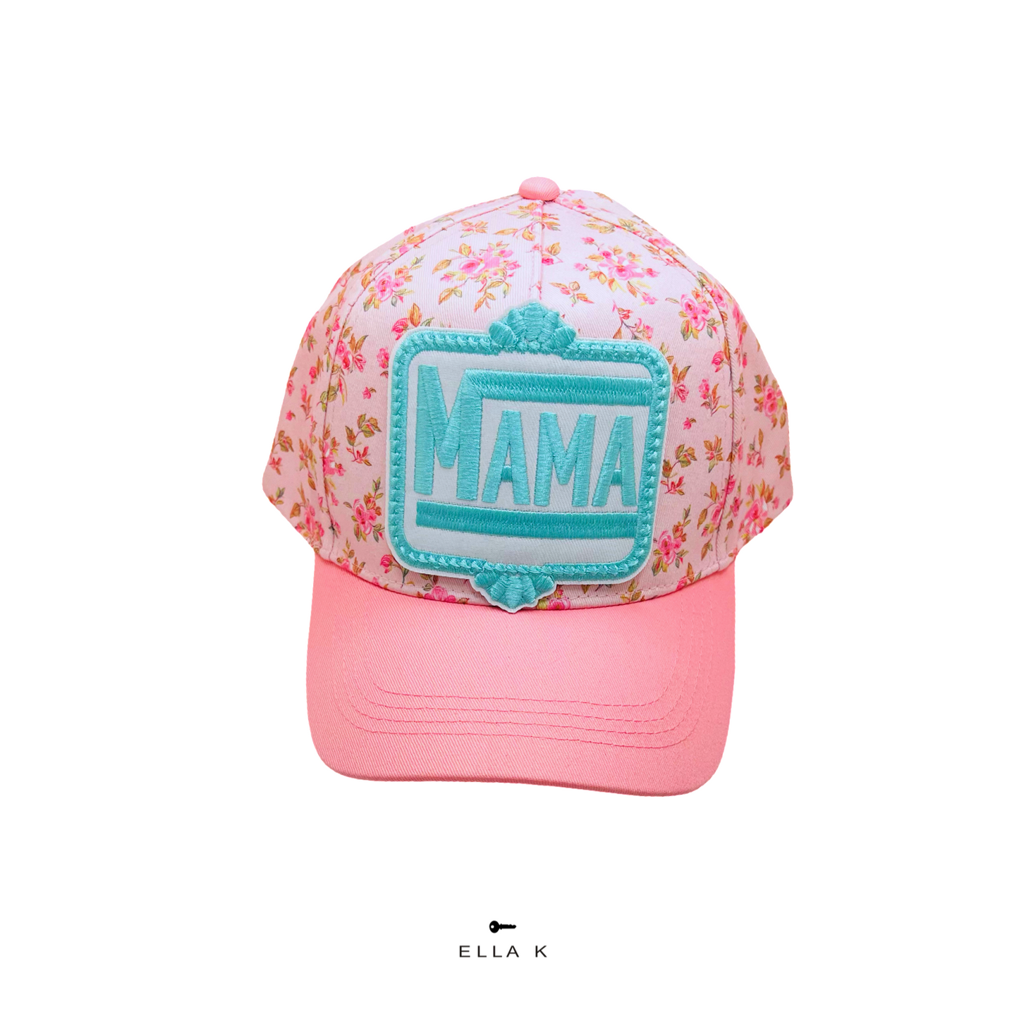 Wildflower Cottage Rose EmbroideredMama Hat