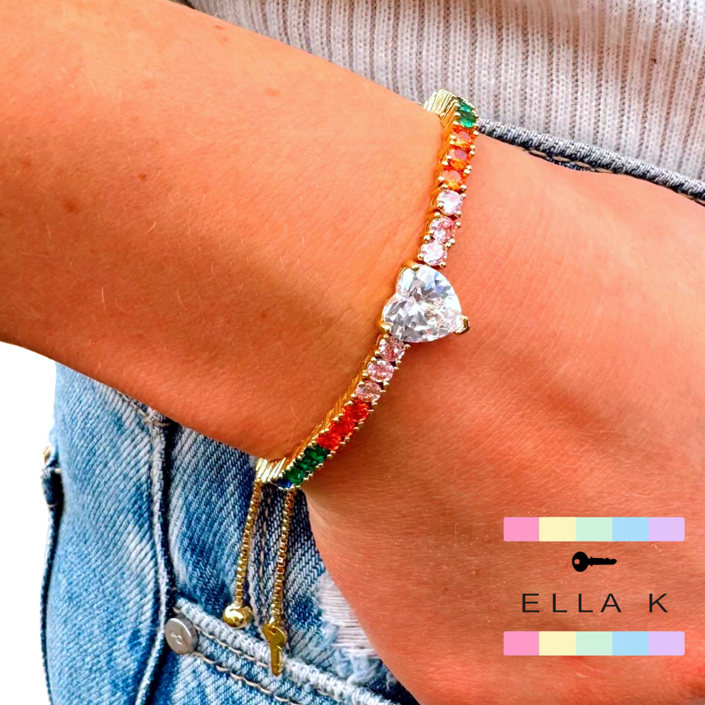 His Promise Rainbow Bracelet