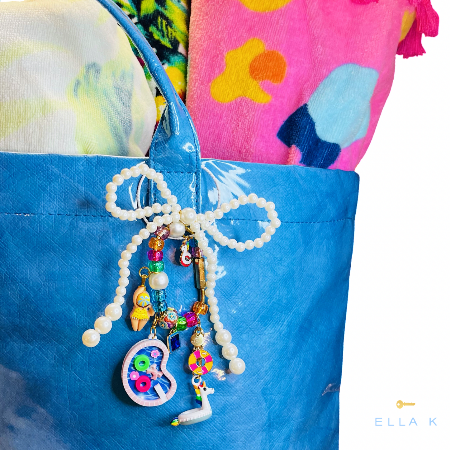 Cabana Swim Club Bag Charm - Club Cabana