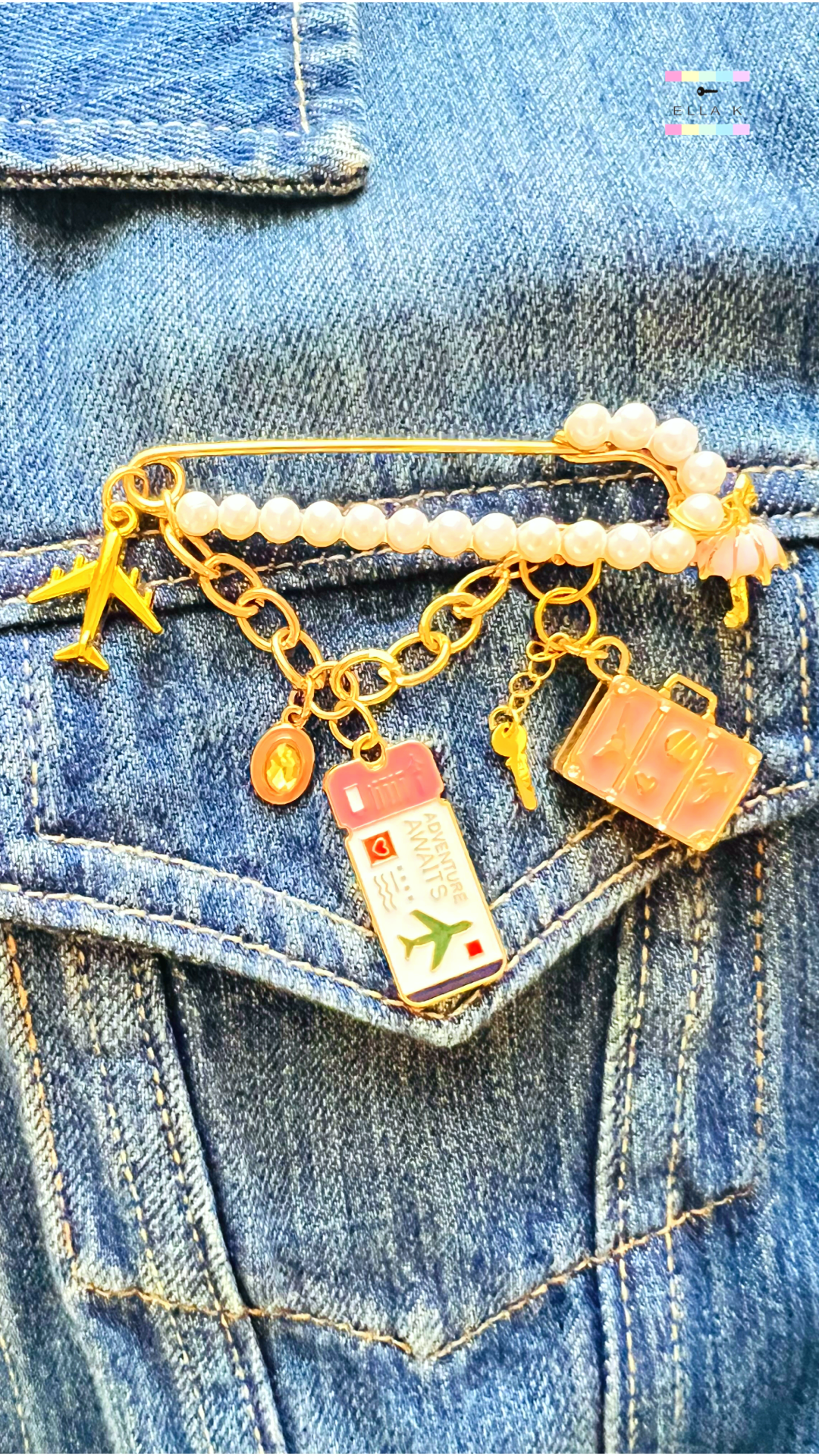 Design Your Own Fancy Charm Pin